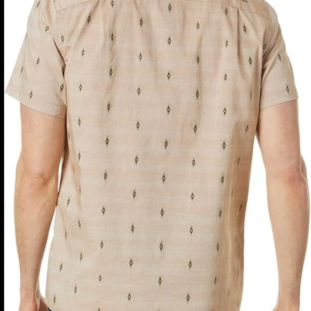 Pendleton Tan Short Sleeve Button Down Shirt NWT - image 2